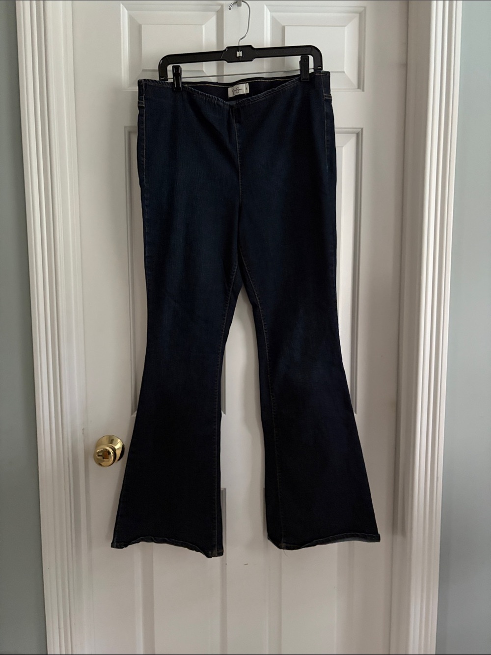 Jessica Simpson Dark Indigo Jeans with Contrast Stitching